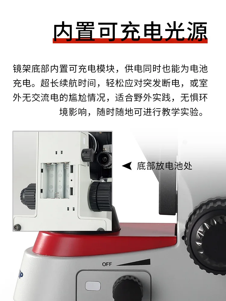 Monocular Teaching for Primary and Secondary School Students majoring in Microscope Electronic Microscope