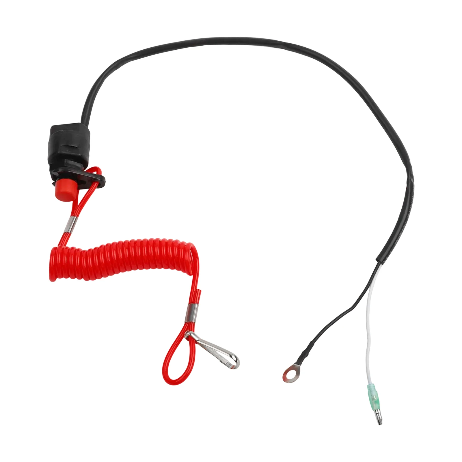 Black And Red Kill Switch Kill Switch Boat Outboard Engine Motor Easy Install Lanyard Lanyard Kill Safety Tether Lanyard