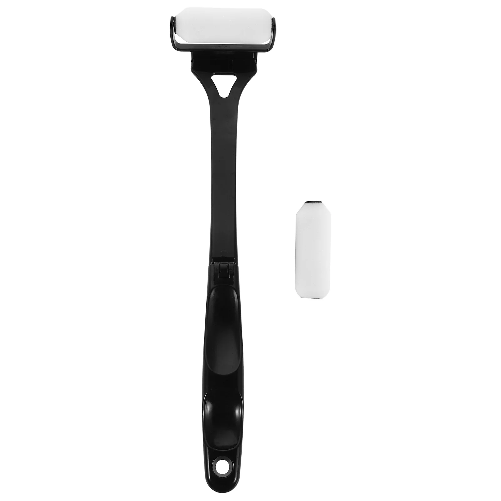 

1 set Back Lotion Applicator Tool: Foldable Long Handle Roller For Cream Oil Sunscreen Easy Application On Back Body Lotion