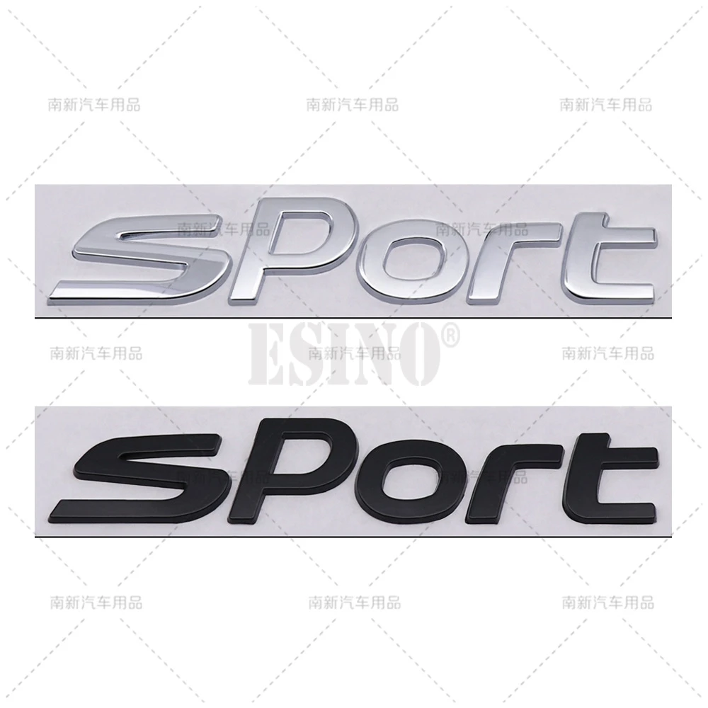 Car Styling 3D Sport Metal Zinc Alloy Car Badge Body Fender Adhesive Emblem for KIA Forte Optima Picanto Stinger Sorento K5 view 4