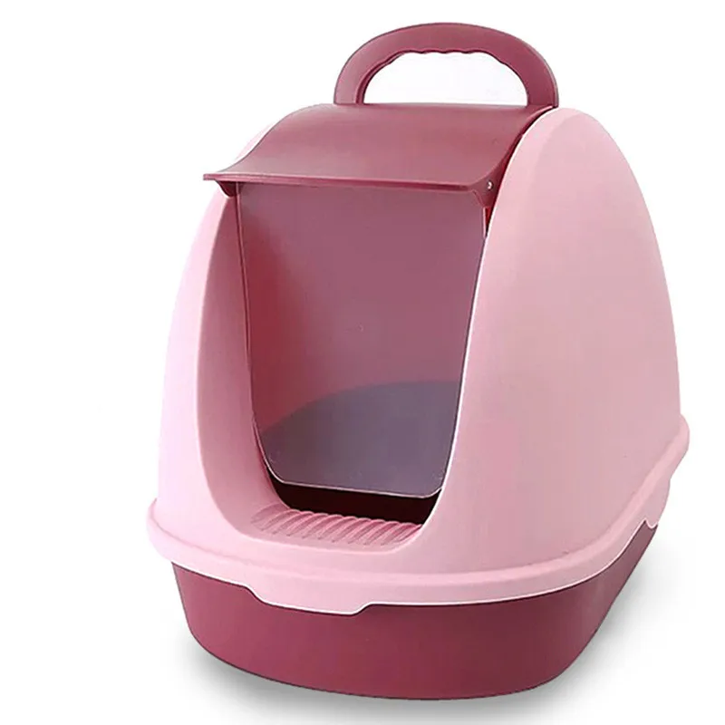 

Hot Selling Anti-Splash Cat Sandbox Large Space Closed Drawer Style Cat Litter Box