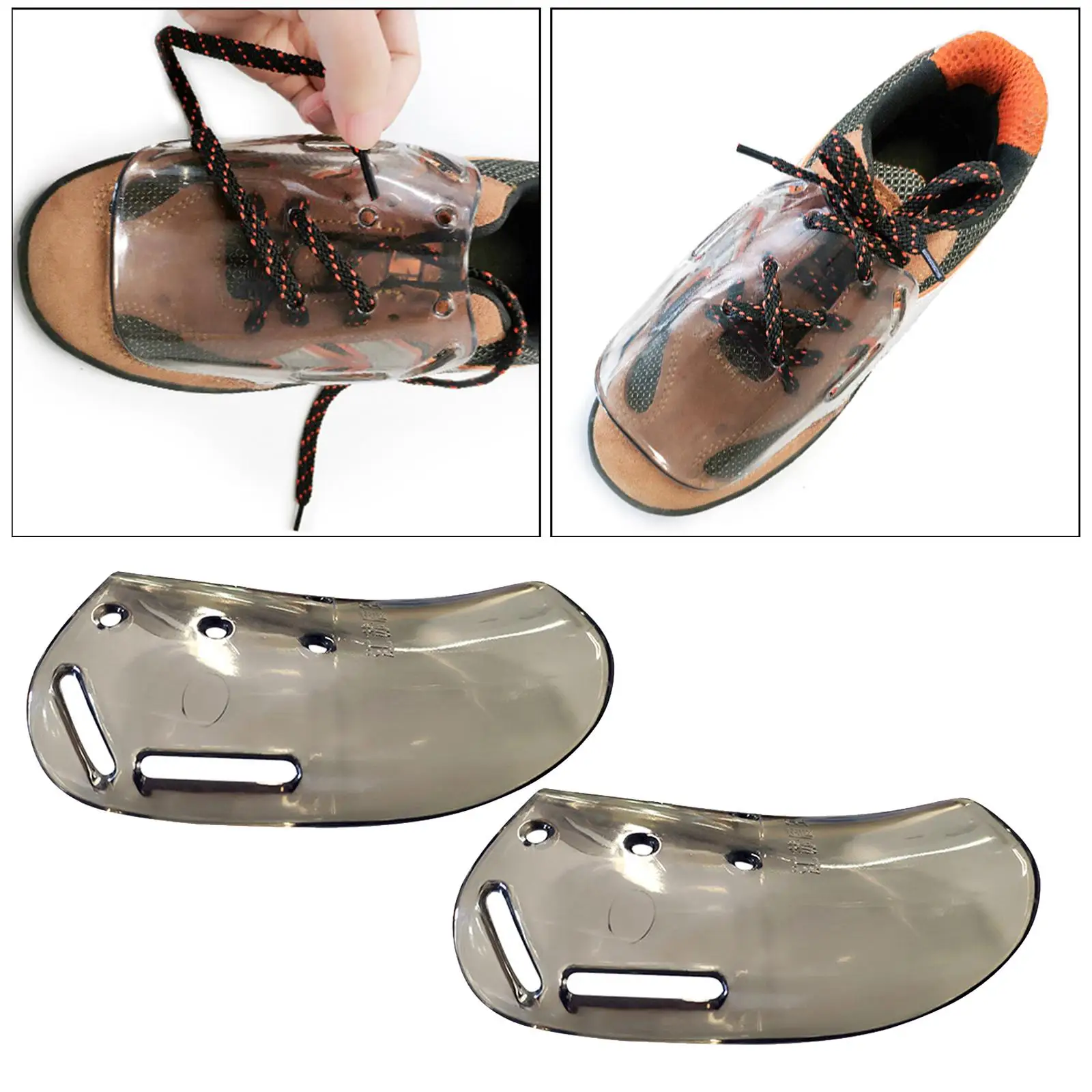 2 Pieces External Metatarsal Fireproof for Falling Objects Men Women