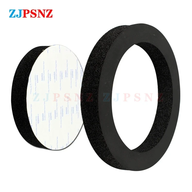4/5/6,5 Zoll Auto Lautsprecher Ring Bass Tür Trim Schalldämmung Baumwolle Audio Lautsprecher Sound Selbstklebende Isolierung Ring Universal – Detail 13
