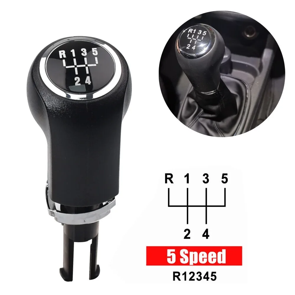 

55496814 For Vauxhall Corsa E Adam Shift Lever Shift Boot Gear Knob 5-Speed