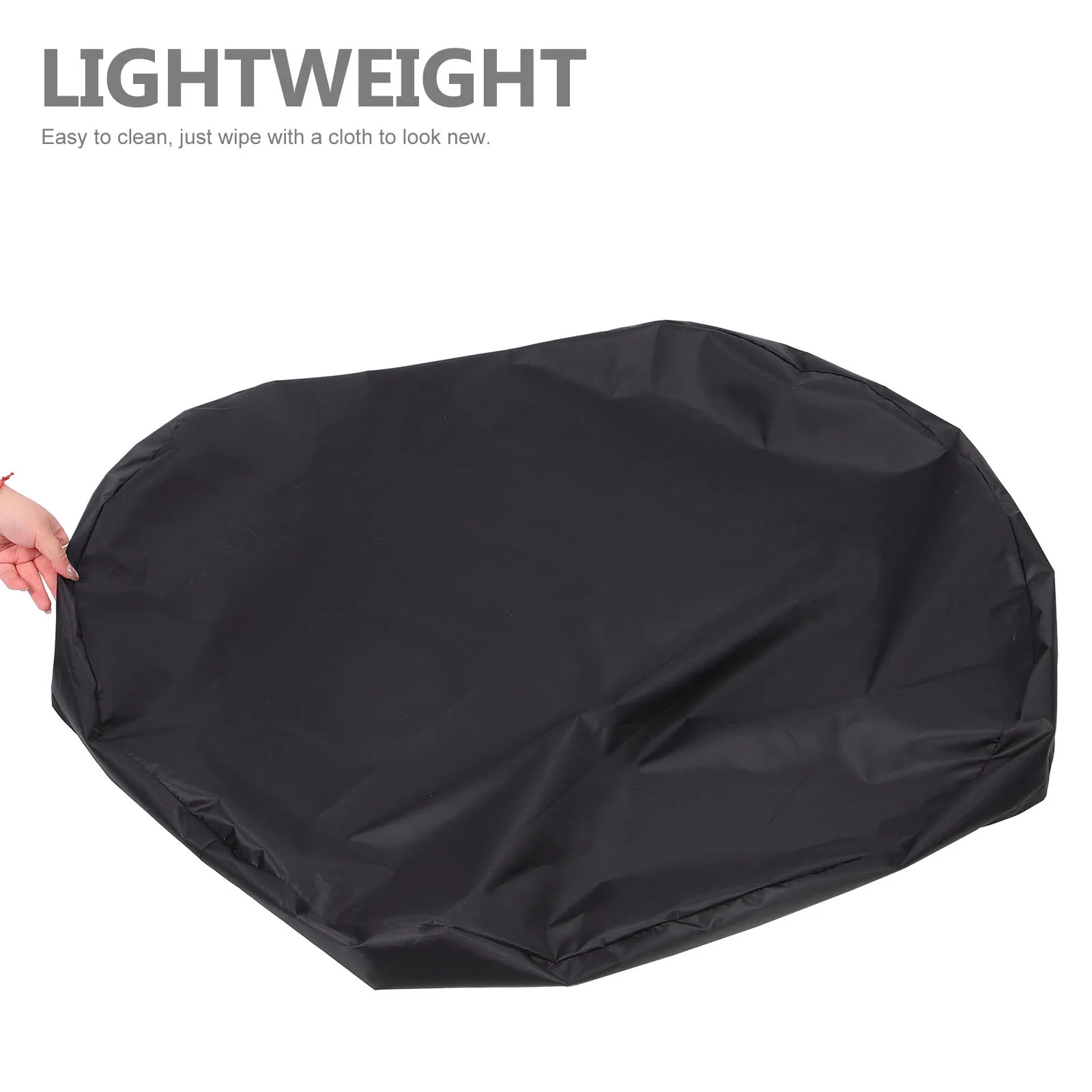 Cubierta de tela Oxford para barbacoa, resistente al desgarro, resistente al sol, impermeable, para exteriores, parrilla grande para barbacoa, cubierta protectora para chimenea