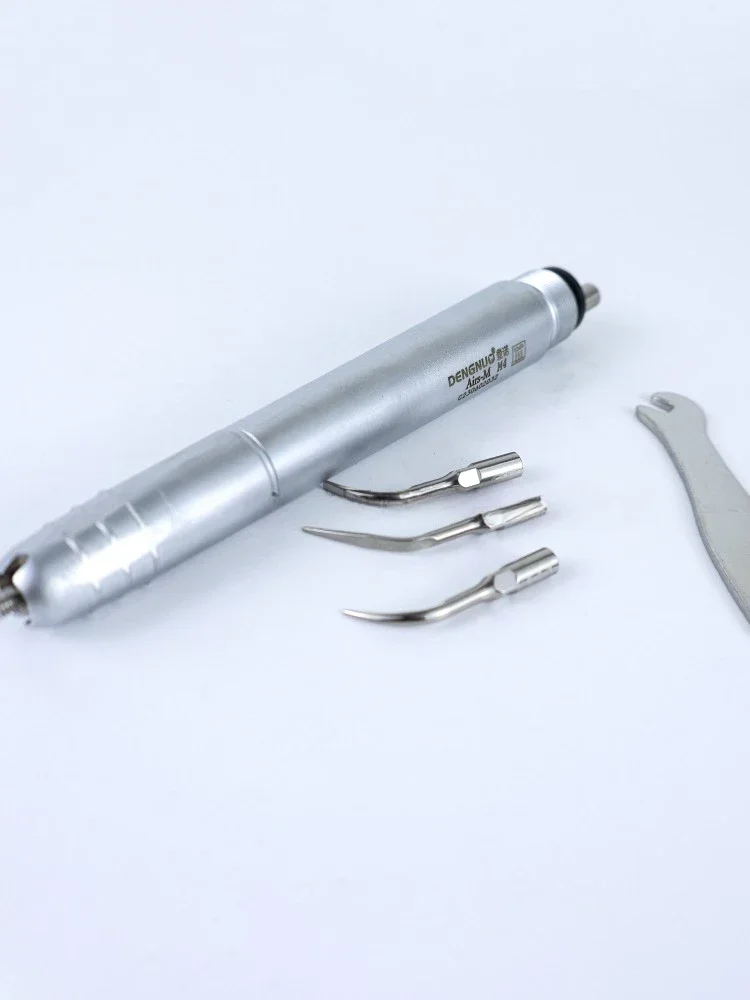 Dental pneumatic dental scaler for cleaning teeth，removing calculus with ultrasonic high-frequency dental scaler for low noise