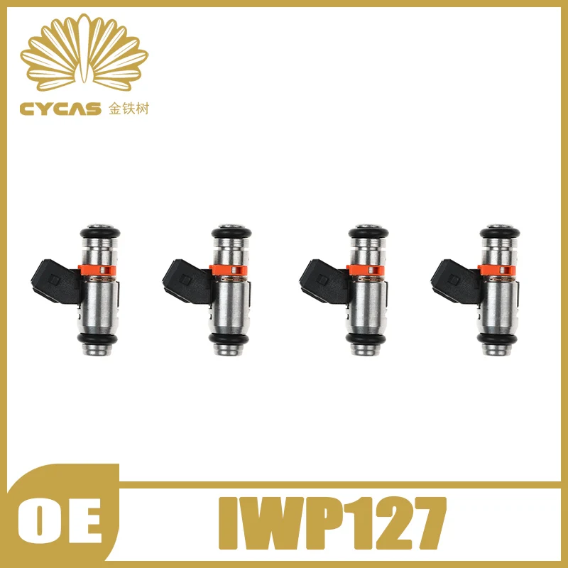 4 piezas IWP127, nuevo inyector de combustible para Ford Fiesta / Ecosport Flex 1.0 Supercharger 1.6 Zetec Rocam 8V /Ka, piezas de repuesto