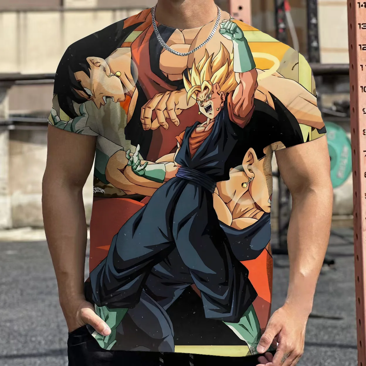 Dragon Ball T Shirt Bambini Top Tee Anime Figure Son Goku Super Saiyan T-shirt Ragazzi T-shirt Abbigliamento per bambini Estate Manica corta
