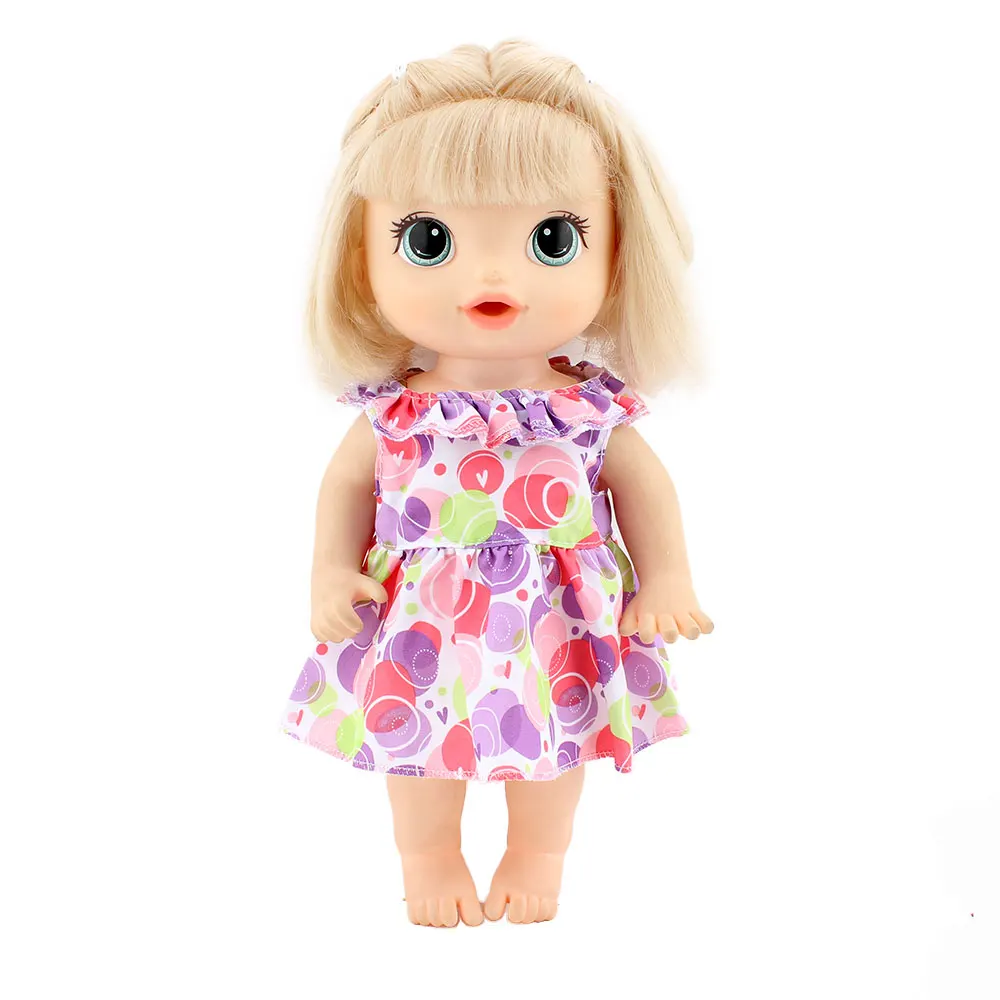 2023  Doll clothes  for 12 Inch 30CM  baby alive Toys Crawling Doll accessories.