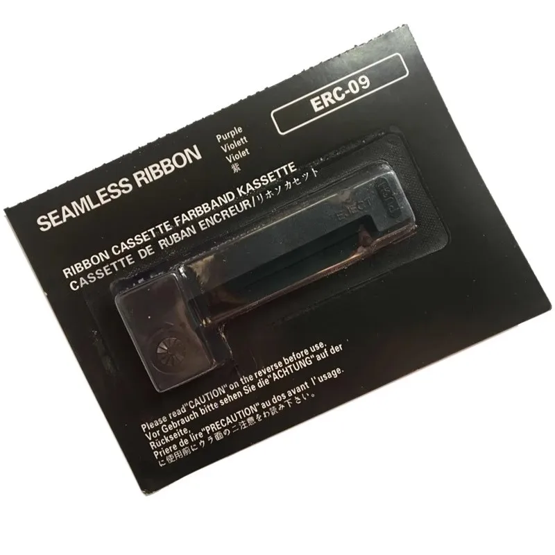 10PCS ERC-09 ERC09 Black Taxi Ribbon Cartridge Tape for Epson M160 M164 M180 ERC22B