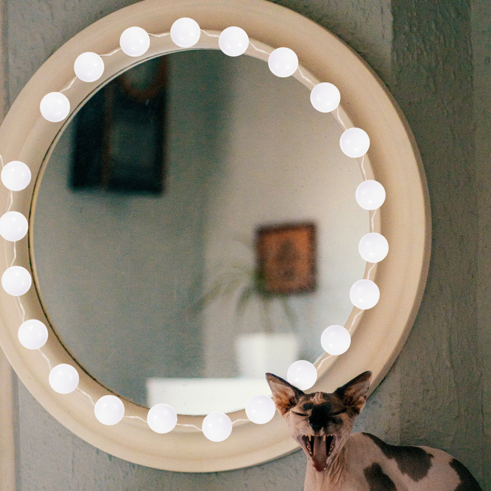 1 комплект, современные светодиодные зеркальные лампы, 3 режима белого света, энергосберегающие косметические светильники для ванной комнаты, макияжа