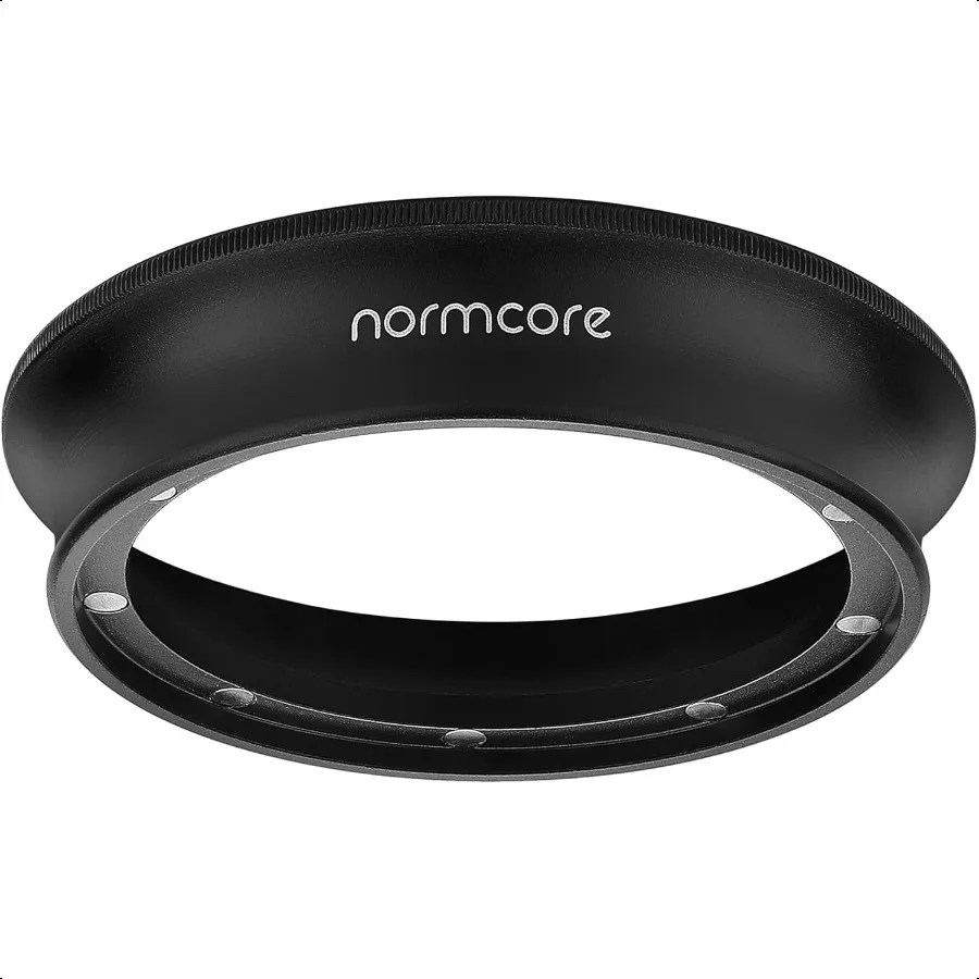 

58mm Magnetic Dosing Funnel V2 Espro Coffee Dosing Ring 18mm Anodized Aluminum with 9 magnetized Steel Compatible with 58mm Por