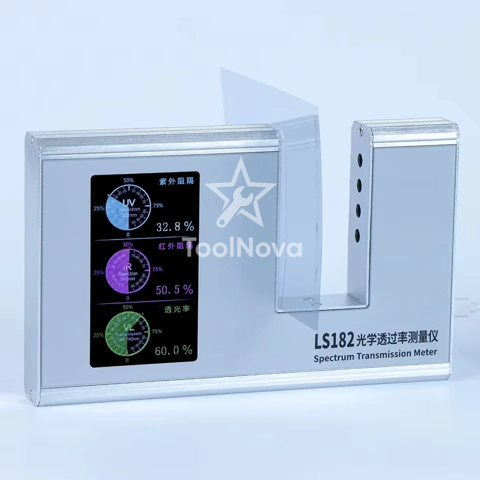 LS182 Spectrometer High Precision Light Transmittance Meter365nm UVT 940nm IRT