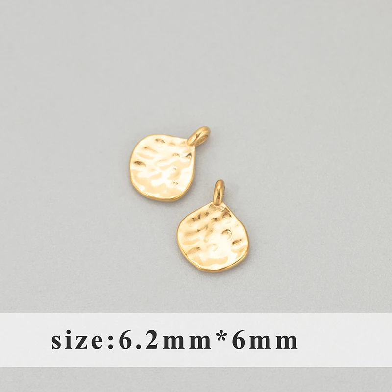 assoonas, 10 Stück/Set, MI67, wasserdichte Schmuckaccessoires, 316L-Edelstahl, Anhänger, Schmuckzubehör, DIY-Anhänger – Detail 5