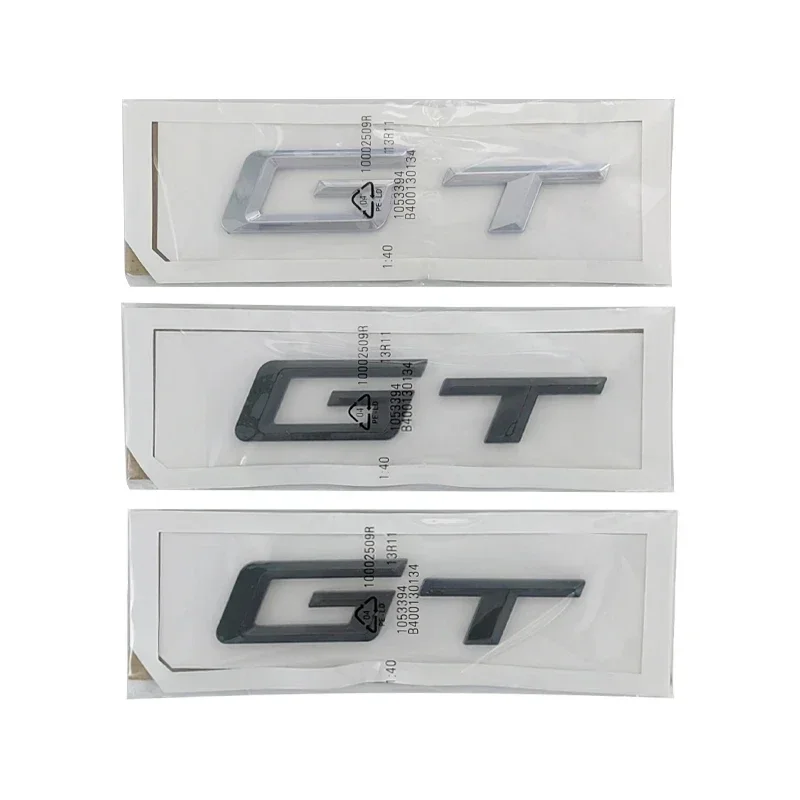 

3d ABS GT Letters Car Rear Trunk Emblem Badge Sticker For Year 2014-2024 BMW 320d E36 320 C 400 650 530 F07 F34 G32