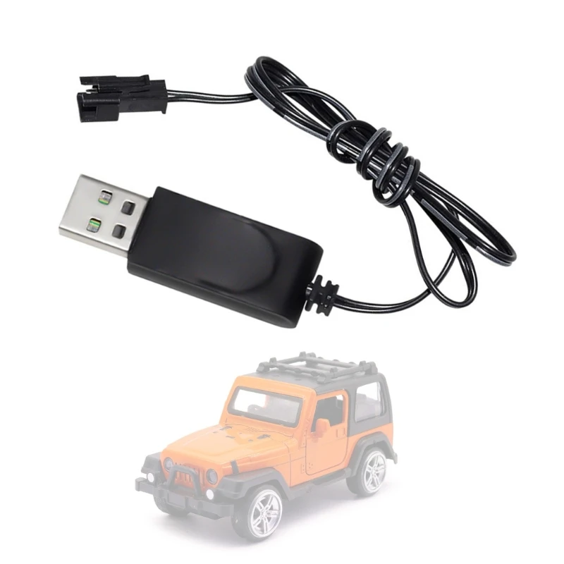 Cable carga USB con conectores SM2P Cable carga USB batería litio