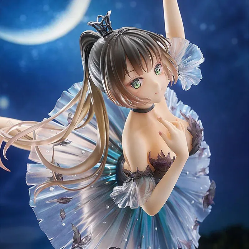 Stock Original WAVE Dream Tech Black Swan Girl PVC 30CM figura de acción de Anime muñecas de modelos coleccionables estatuilla ornamento regalo