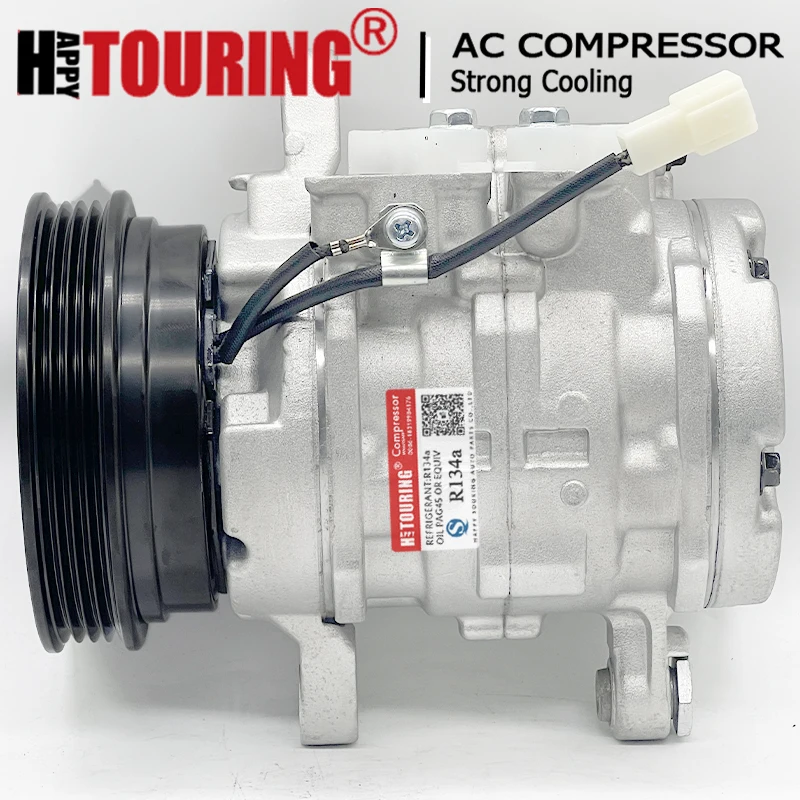 

Компрессор переменного тока 10S11E для Daihatsu Atrai Toyota Sparky 447220-4093 447220-4092 88320-97504 8832097504 4472204093 4472204092