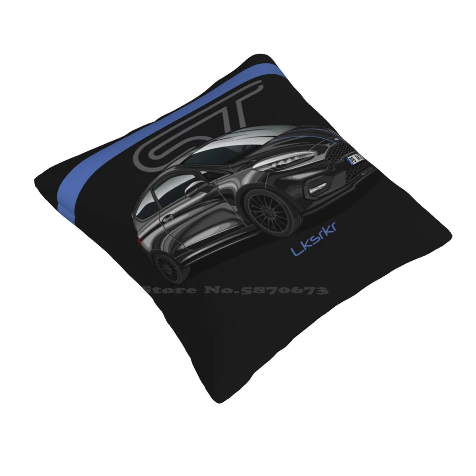 Fiesta St Artwork Pillowslip Pillowcase Lksrkr Fiesta Cars Automobile