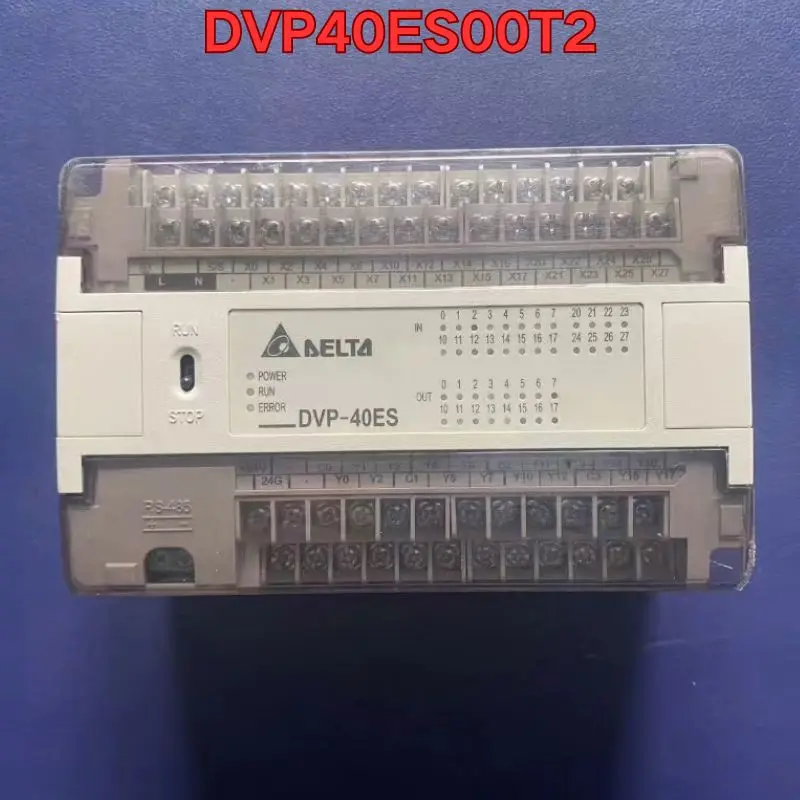 Second-hand PLC module DVP40ES00T2 function test is normal