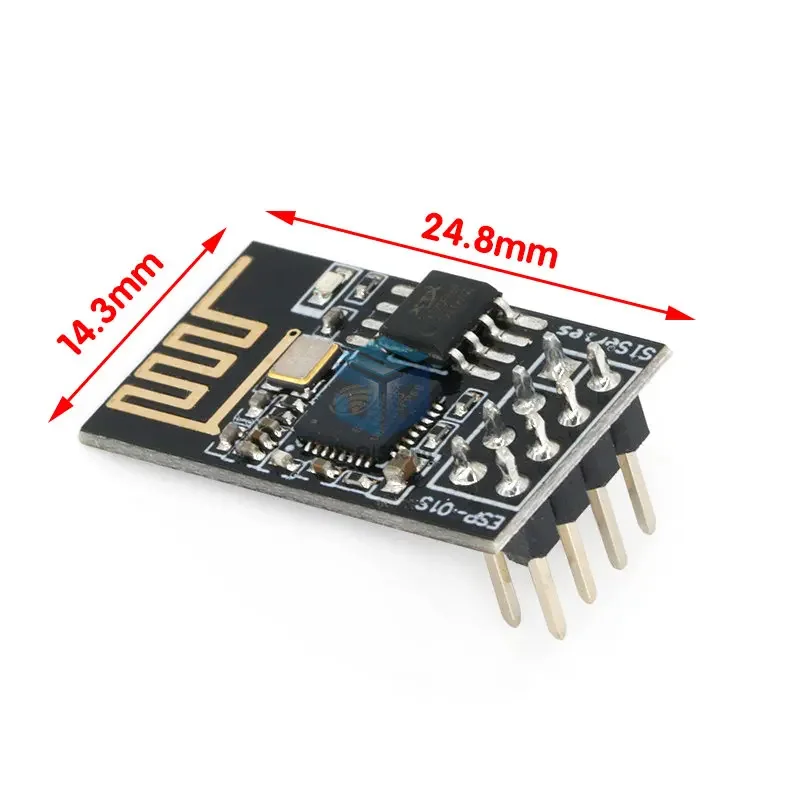 Upgraded version ESP-01 ESP-01S ESP8266 serial WIFI wireless module wireless transceiver ESP01 ESP8266-01