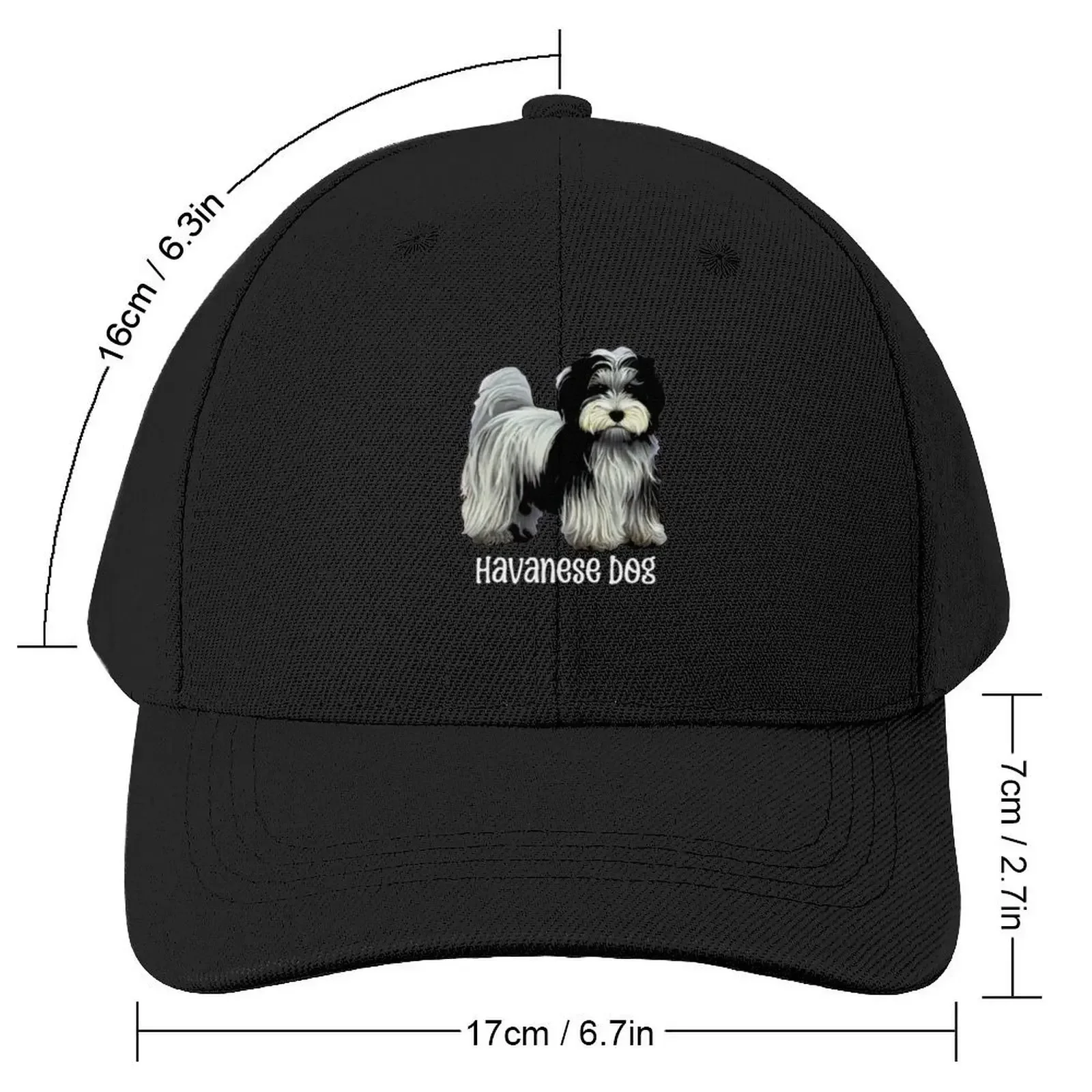 Havanese Dog for Dog Lovers Baseball Cap Sun Cap New In The Hat Men's Caps Women's