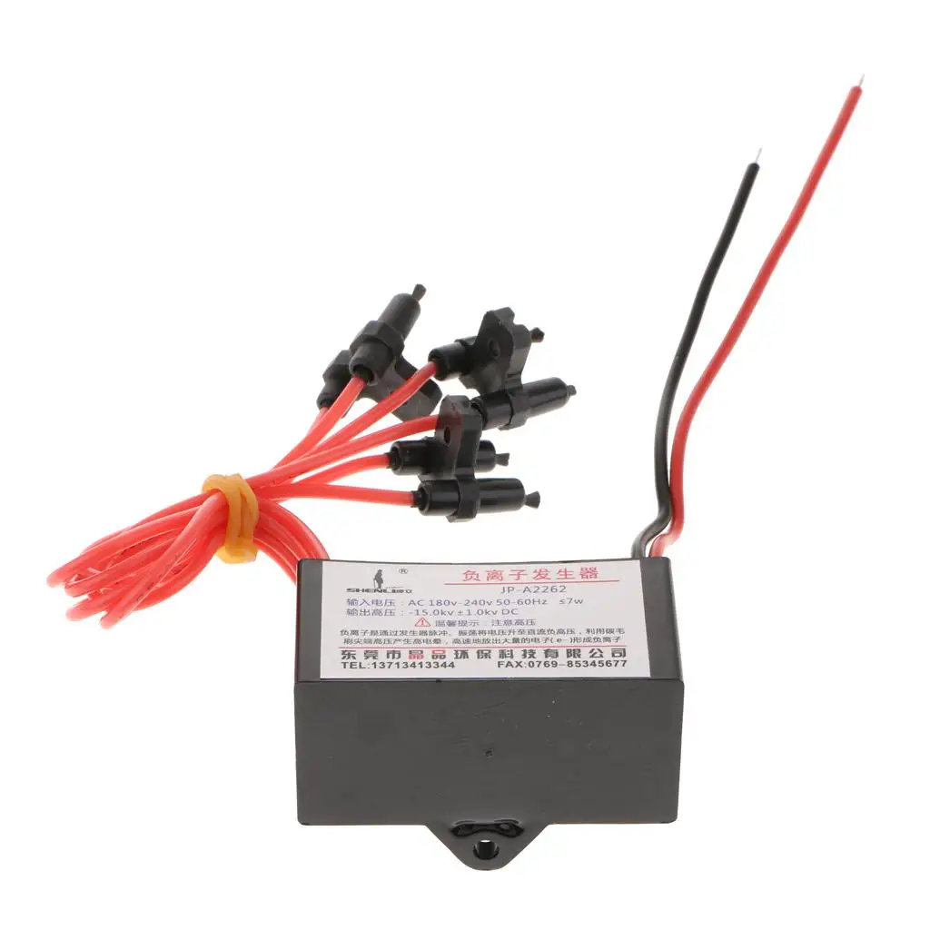 مولد أنيونات الأيونات السالبة المحمولة جواً بقوة 220 فولت، 6 رؤوس