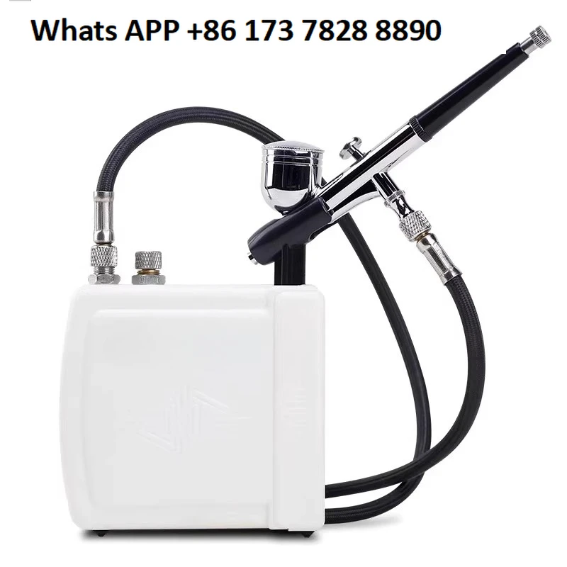 

Tattoo stall mini airbrush air pump set colored acrylic painting baking nail art furniture