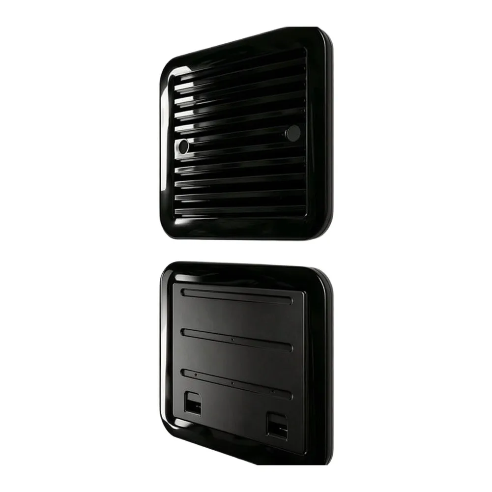 Air Vent Baffle for RVs Supporting Cold Weather Warmth and Warm Weather Cooling 480 185mm 205 185mm Plastic White or Black