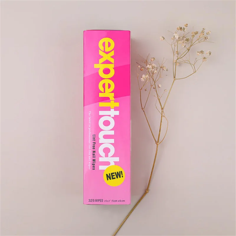 Lingettes dissolvant de vernis à ongles non pelucheuses, outil de manucure, tampons en coton, serviettes pour Nail Art, dissolvant de vernis Gel, 325 pièces/boîte
