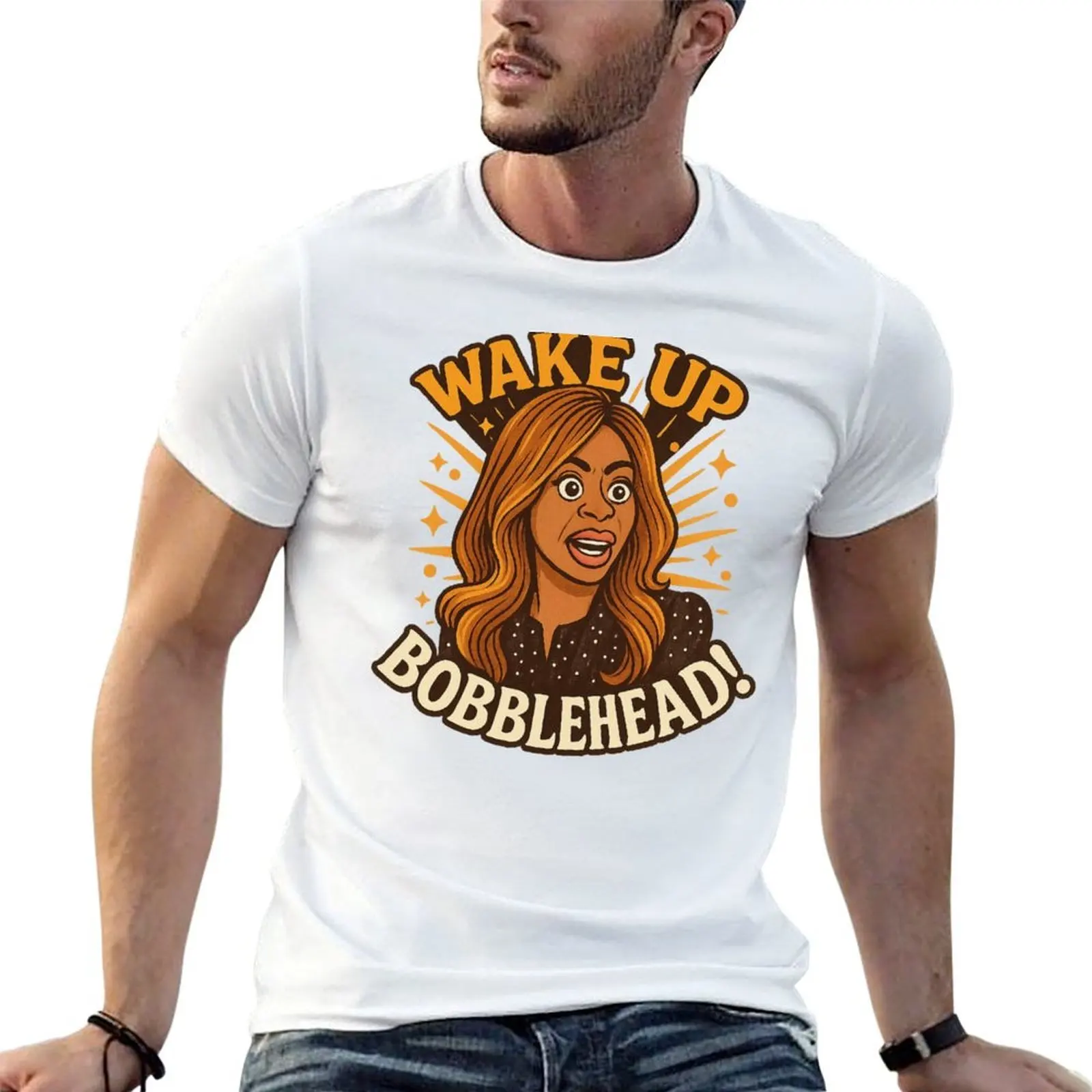 Wake Up Bobblehead! – Mary Cosby RHOSLC Quote T-Shirt vintage clothes graphic t shirt vintage mens graphic t-shirts big and tall