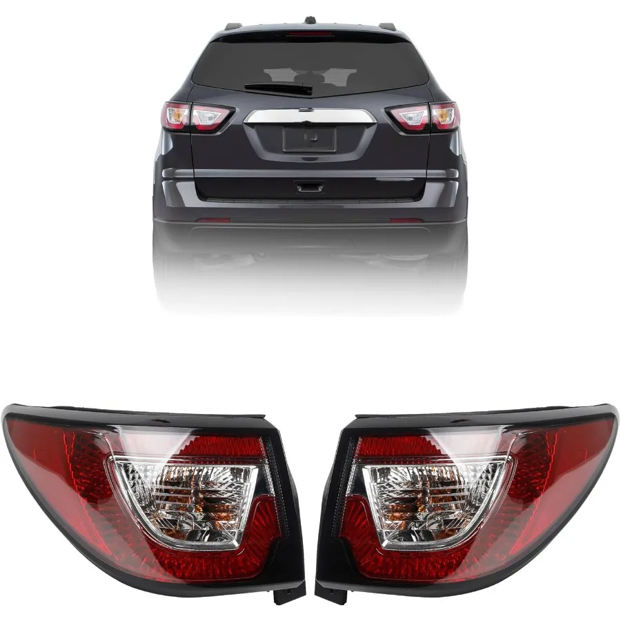 

Задний фонарь в сборе с левым и правым задним фонарем, совместимый с Chevrolet Traverse 20132017 для повышенной видимости и безопасности.