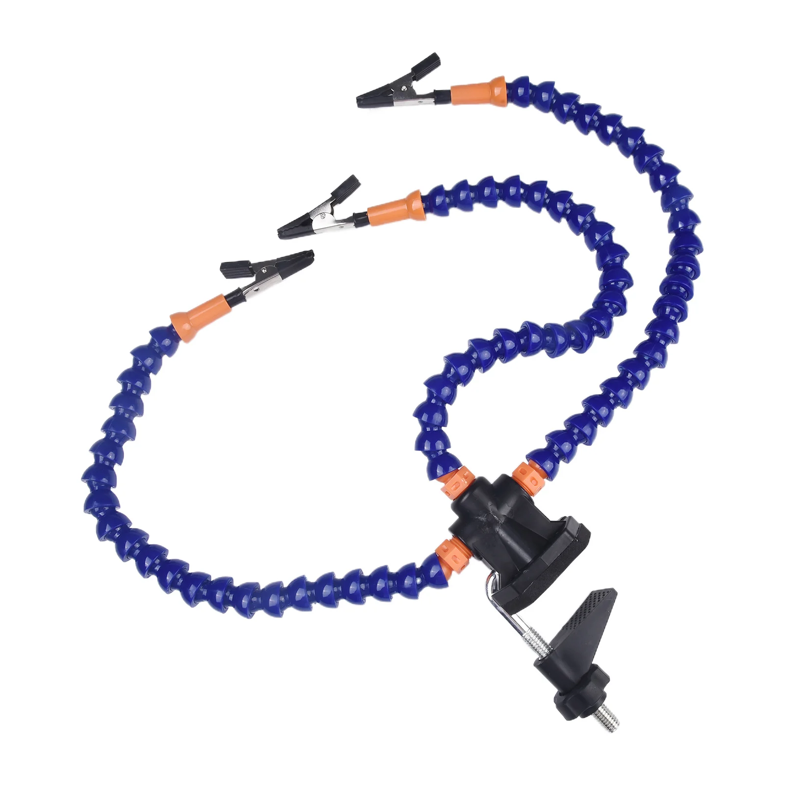 

Blue Table Clamp Type Welding Station Auxiliary Repair Tool Metal and Plastic Suitable for Electronics and DIY Projects