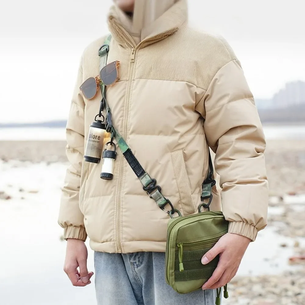 Outdoor Camping Crossbody Shoulder Strap Quick-Release Strap With Hanging Loop Multi-Function And Adjustable Crossbody Strap