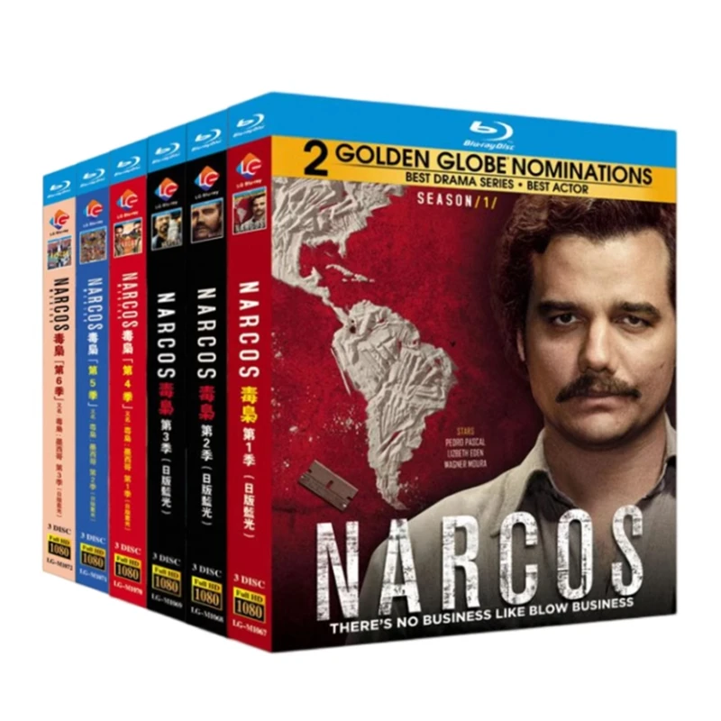 

Narcos Mexico Season 1-6 Blu-ray Disc