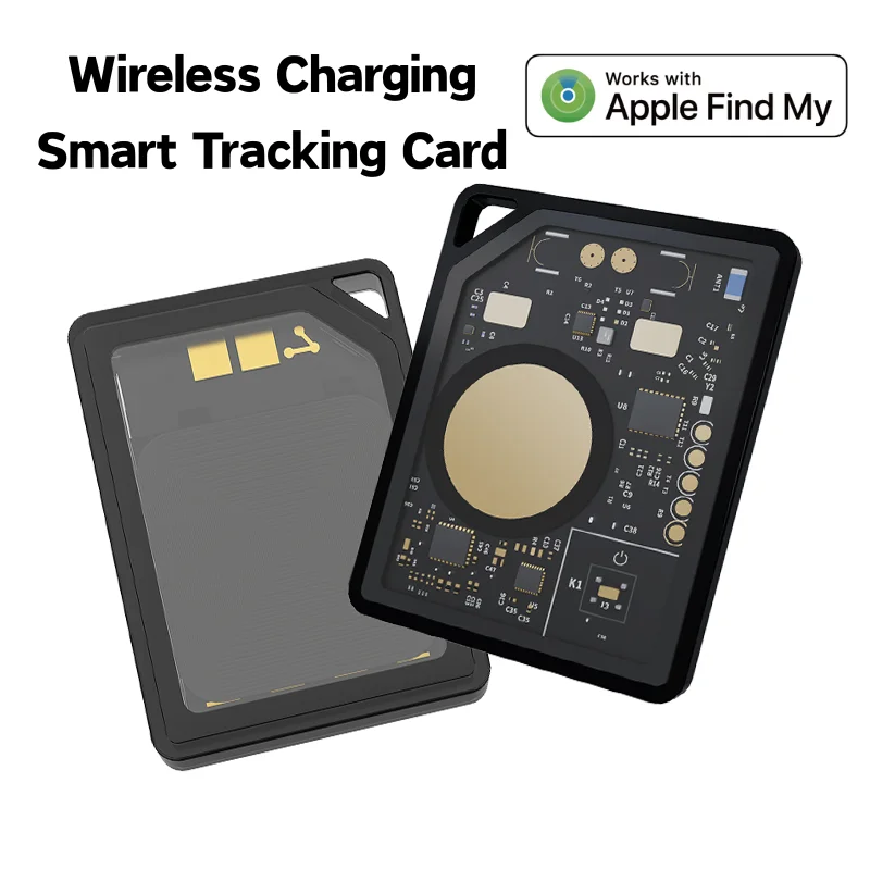 Micflip P21 Mini Airtag Anti-loss Smart Tag Tracker Finder Card for Keys Luggage Wallet Smart Tag Works with iOS Apple Find My