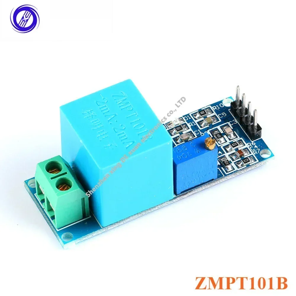 AC Current Sensor ZMPT101B High Precision  Transformer Board Module Single-Phase Voltage 2mA   for Arduino