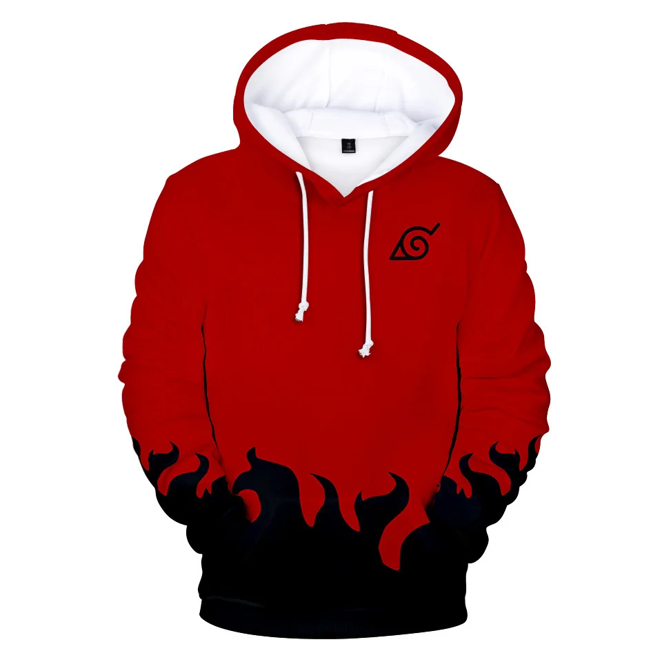 Bandai Naruto 3D Anime Hoodie – Herren Streetwear, Cosplay, Harajuku & Y2K Stil – Trendig & Bequem – Detail 6