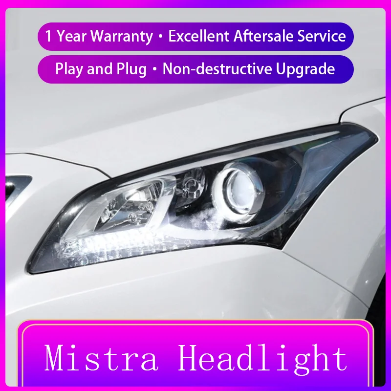 Headlights For Hyundai Mistra Front Light 2014-2016 DRL Head Lamp Turn Signal LED DRL Projector Lens Car Auto Tool Accessories