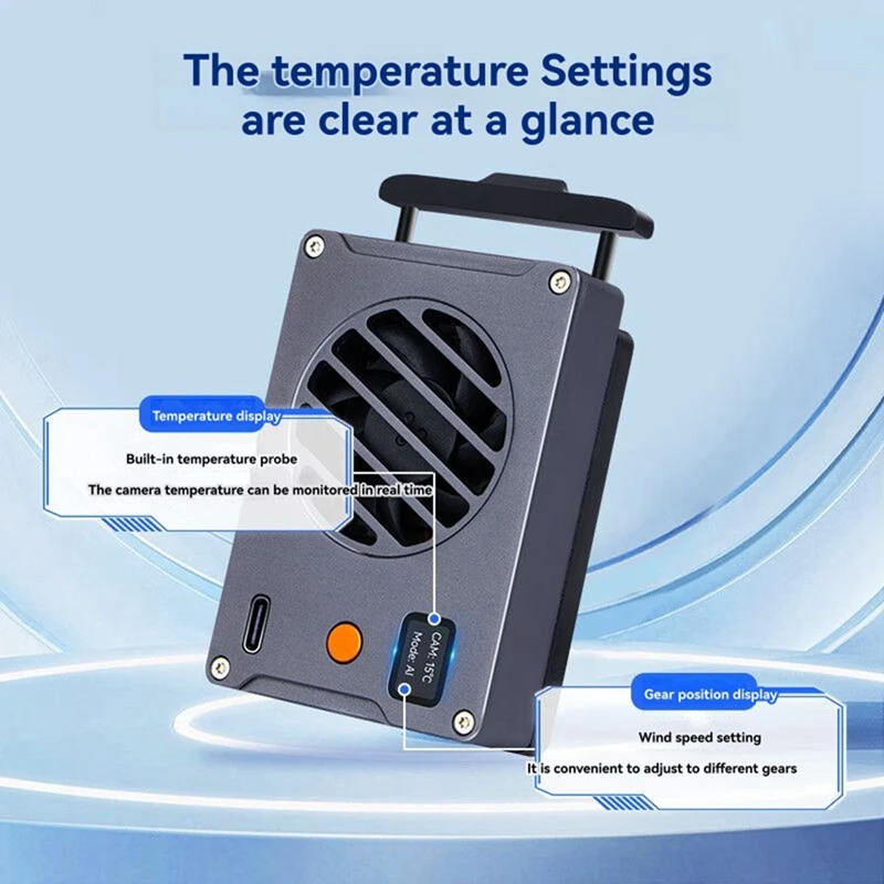 

Camera Semiconductor Radiator ZVE10/A7S3/A7C2/ R5/R6/R8 XT4 Photographic Equipment Camera Radiator-A32R