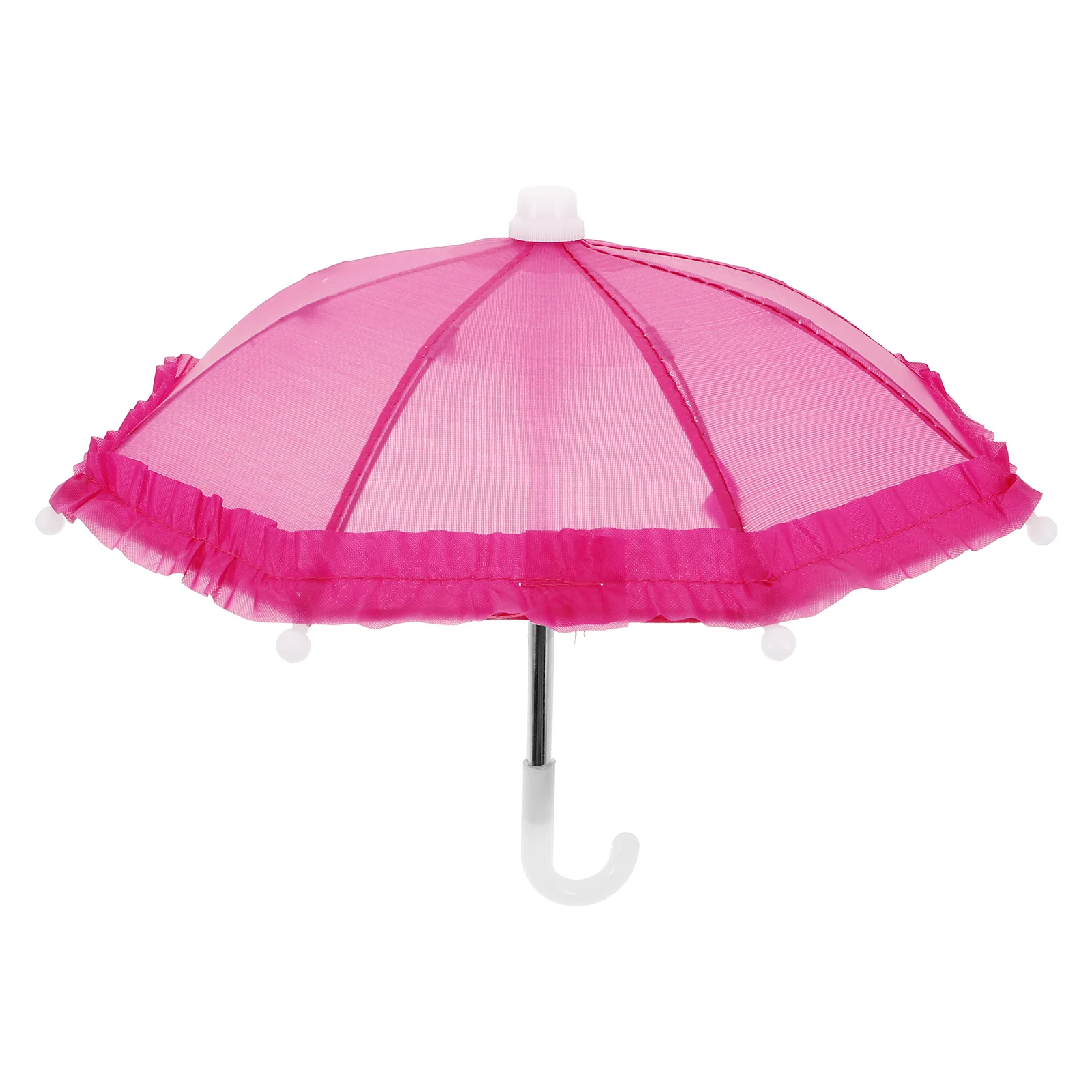 Umbrella for Decoration Model Mini Parasol Dollhouse Beach Toy 18 Inch Patio Umbrellas