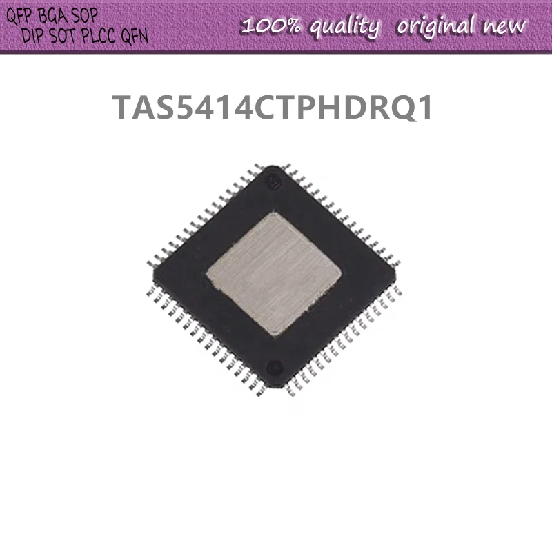 

1Pcs/Lot TAS5414CTPHDRQ1 TAS5414CT TAS5414CTQ1 TAS5414 HQTFP64