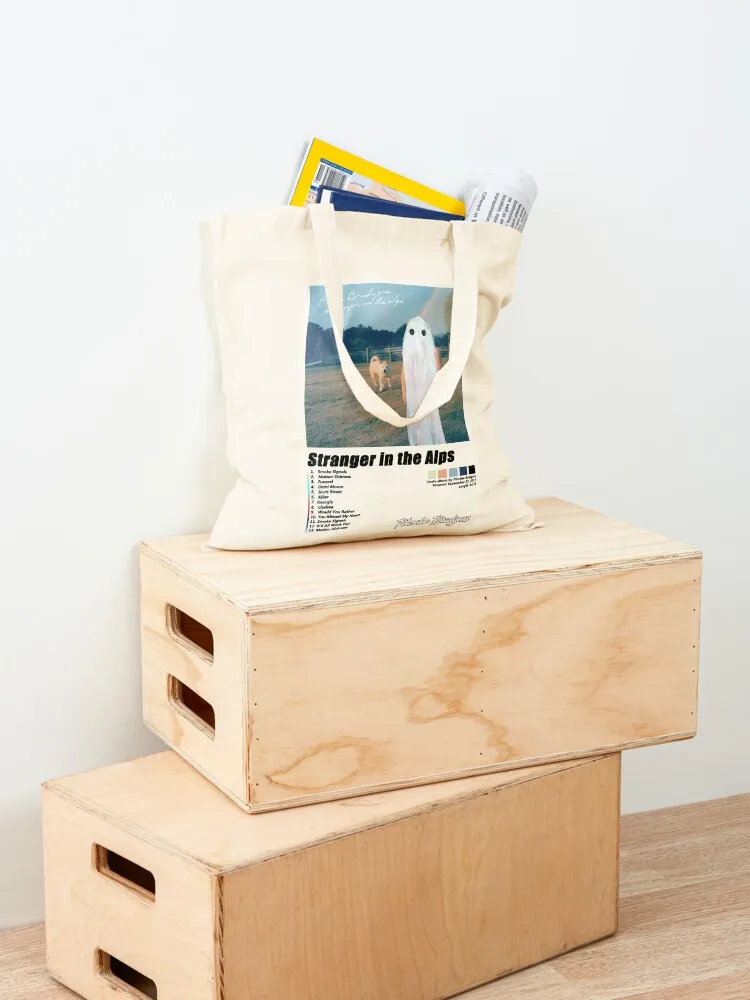 Stranger In The Alps Vintage Tote Bag tote bag custom Women bags canvas tote canvas bag