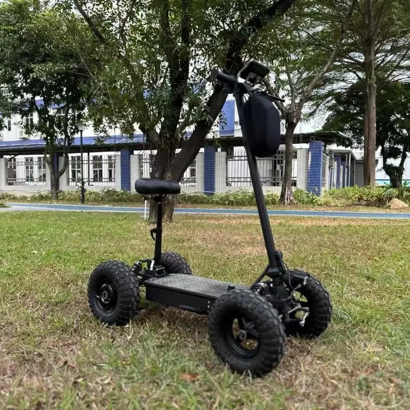 Self-balancing 2WD and 4WD Electric Scooter Trotinette Electrique with High Power Motor Lithium Battery for Off-road All Terrain view 4