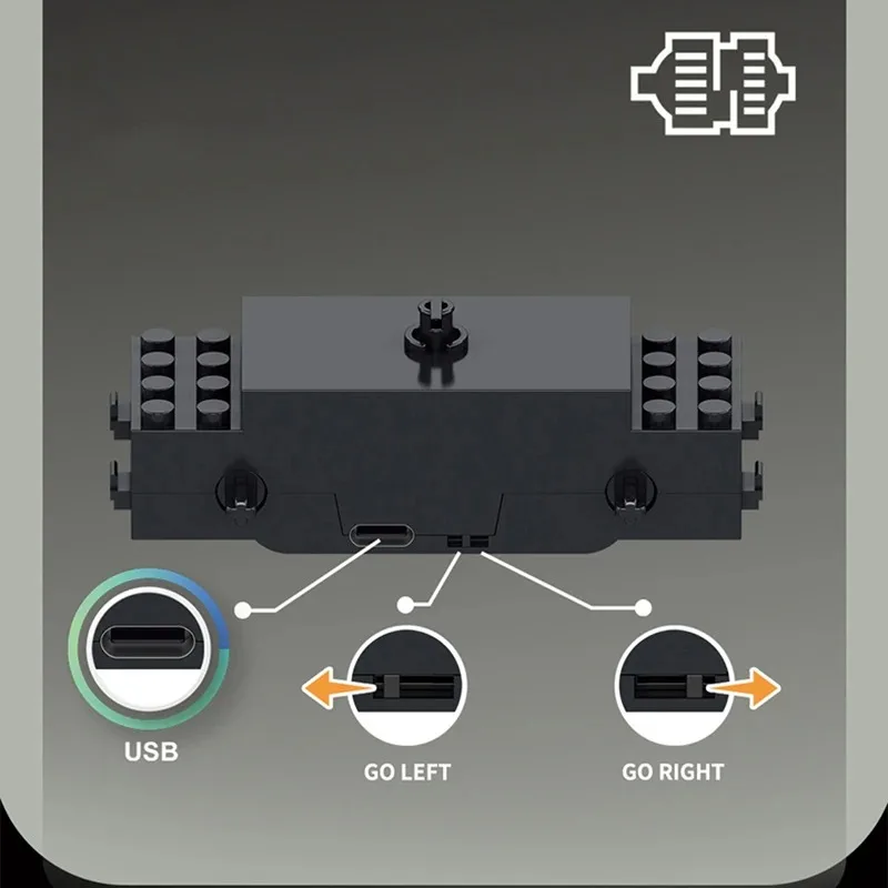 Technische Stadt Power Train Eisenbahn Track Bausteine U-bahn Station Fahrzeug Montieren Ziegel Spielzeug Geschenk Für Kinder Kinder Jungen