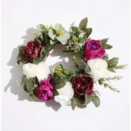 Soft Design Colorful Rose Bundle Decorative Garland