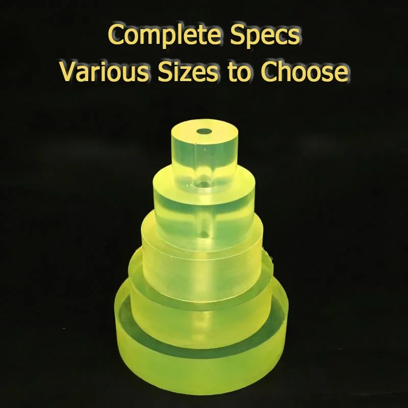 Polyurethane PU Cushioning Pad Circular Oxford Pad Mold Pad Machine Shock Absorber Household Appliance Riser Pads Thick 10-50mm