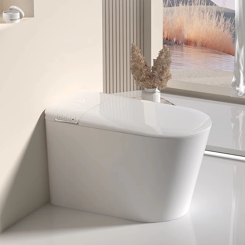 New Design Ceramic Motion Sensor Intelligent WC Inodoro Sanitary Ware Automatic Bathroom Smart Toilet Bidet