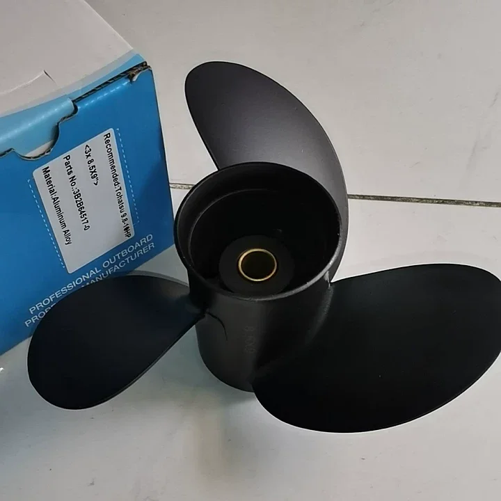 Brand New F8.5 8.9" x 8.3" Aluminum Alloy Propeller For Tohatsu Nissaan 8HP 9.8HP / Mercury 4-Stroke 9.9HP 8HP Outboard Motors