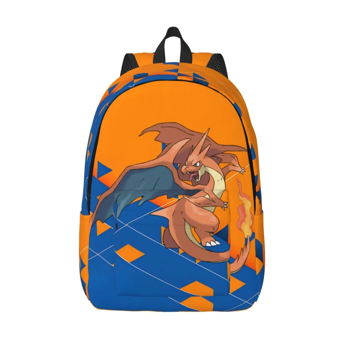 Japanese Cartoon Game Charizard Bookbag Pokemon Office Staff Fashionable Journey Back To School Gift Multi Compartment Rucksack